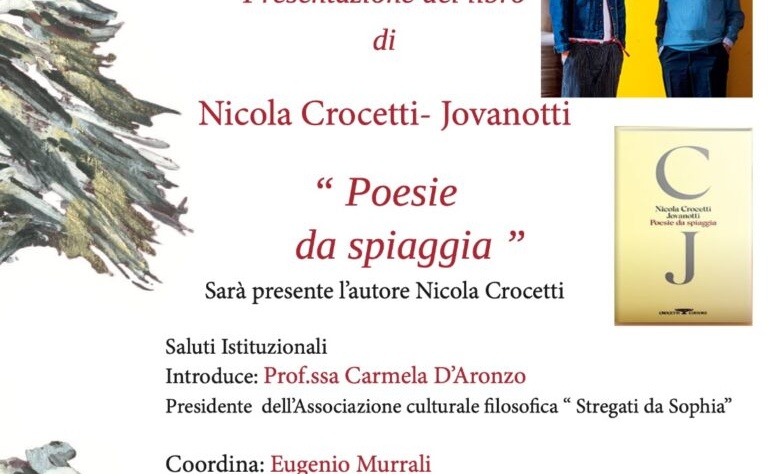 da Gazzettabenevento.it Presentazione del libro scritto da Jovanotti e Nicola Crocetti “Poesie da spiaggia”