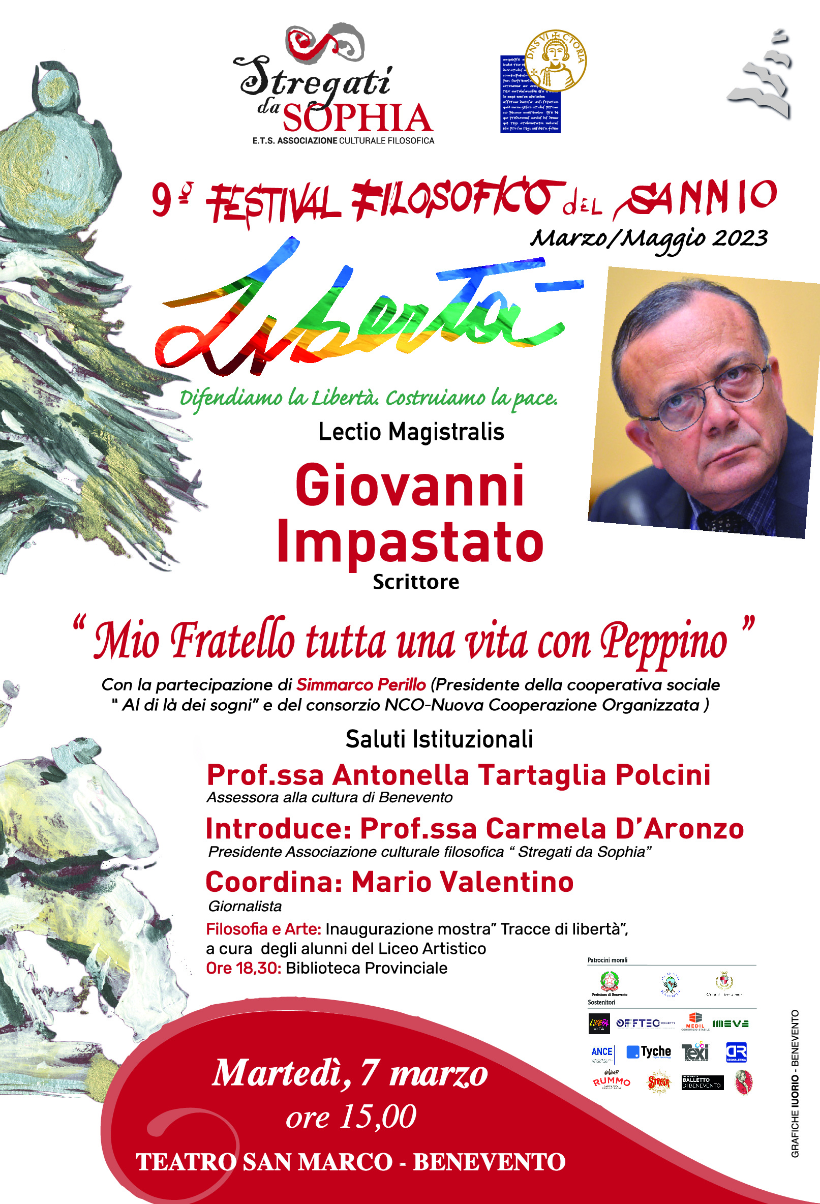 Seconda Lectio Magistralis 7 Marzo 2023 ore 15.00