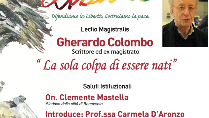 FESTIVAL FILOSOFICO DEL SANNIO. AL “SAN MARCO” GHERARDO COLOMBO “LA SOLA COLPA DI ESSERE NATI”. VIDEO