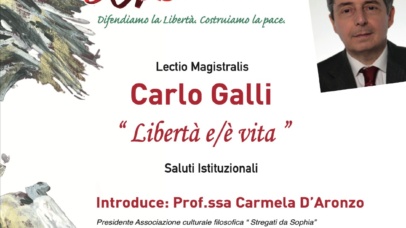 Festival filosofico, Galli svela il rapporto tra libertà e vita