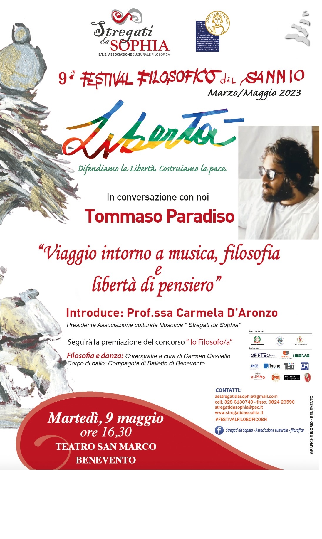 Tommaso Paradiso chiude il 9° Festival della Filosofia